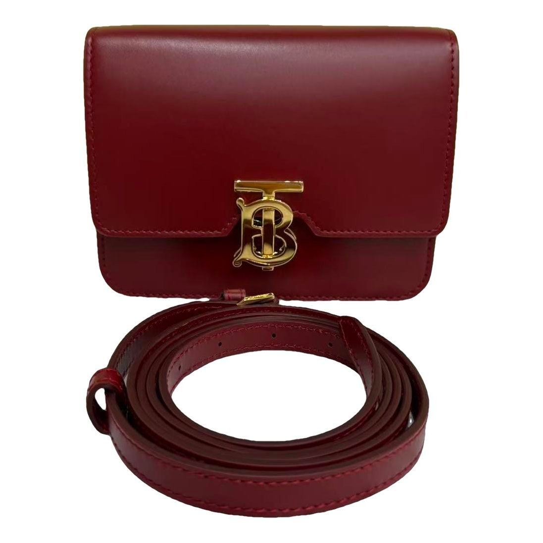 TB bag leather crossbody bag