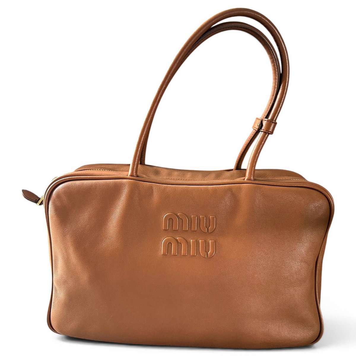 Beau leather handbag