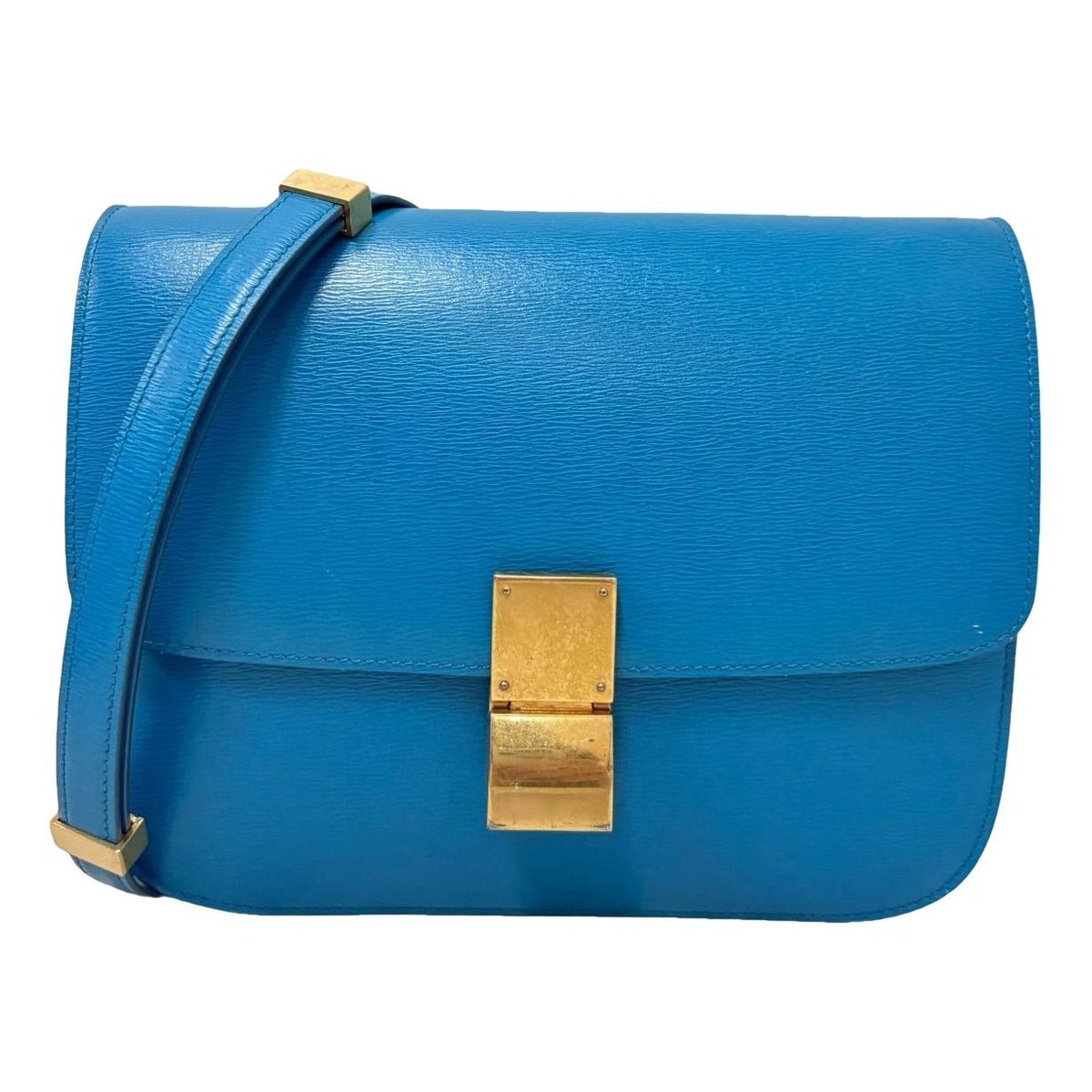 Classic leather crossbody bag