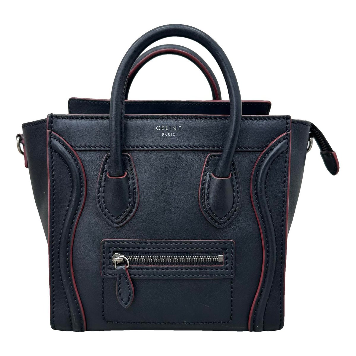 Nano Luggage leather handbag