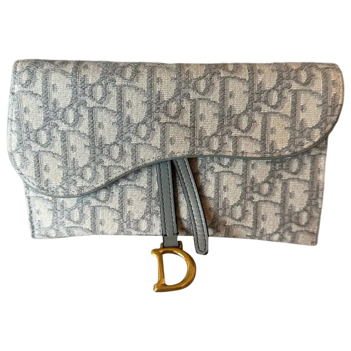Saddle Wallet On Chain cloth crossbody bag