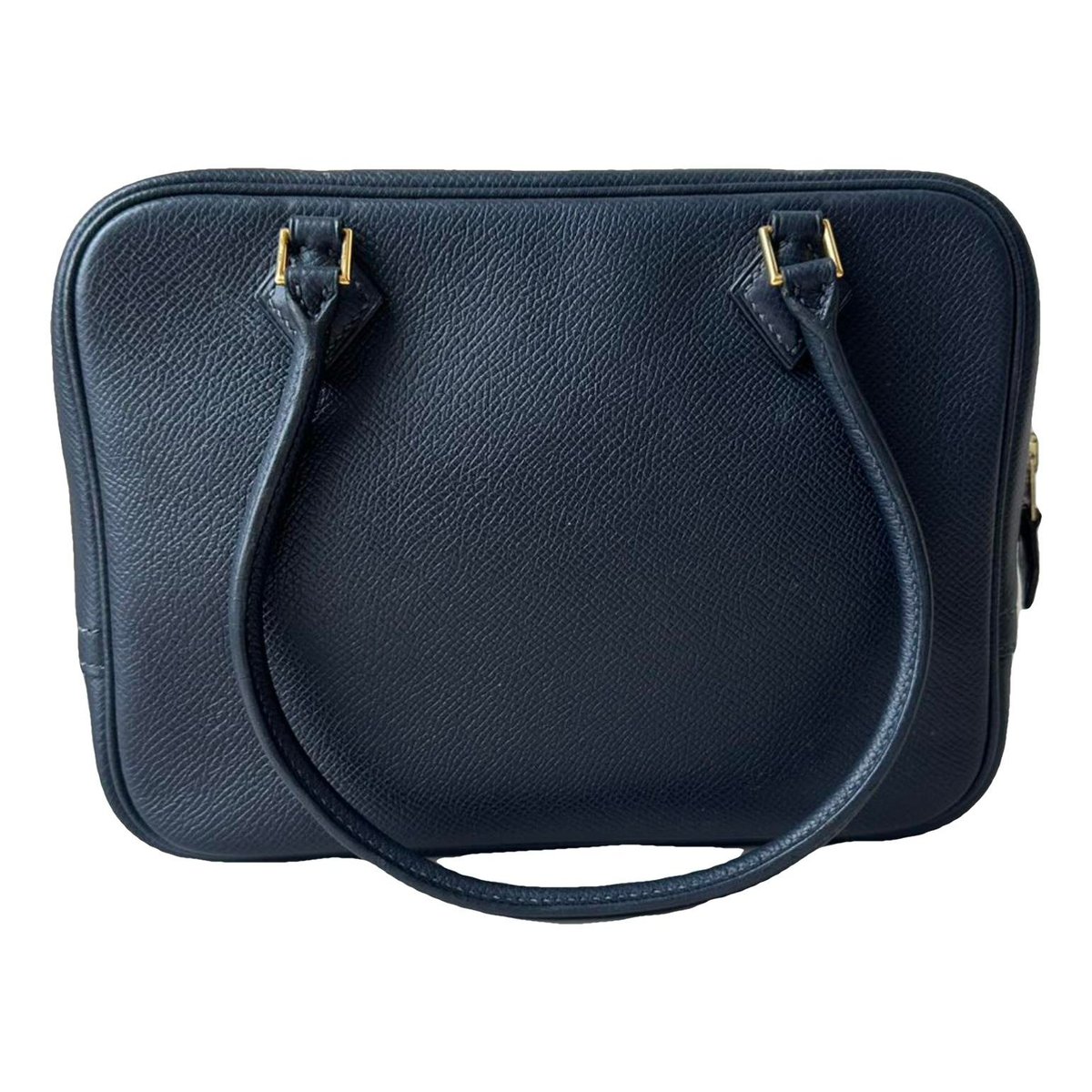 Plume leather handbag