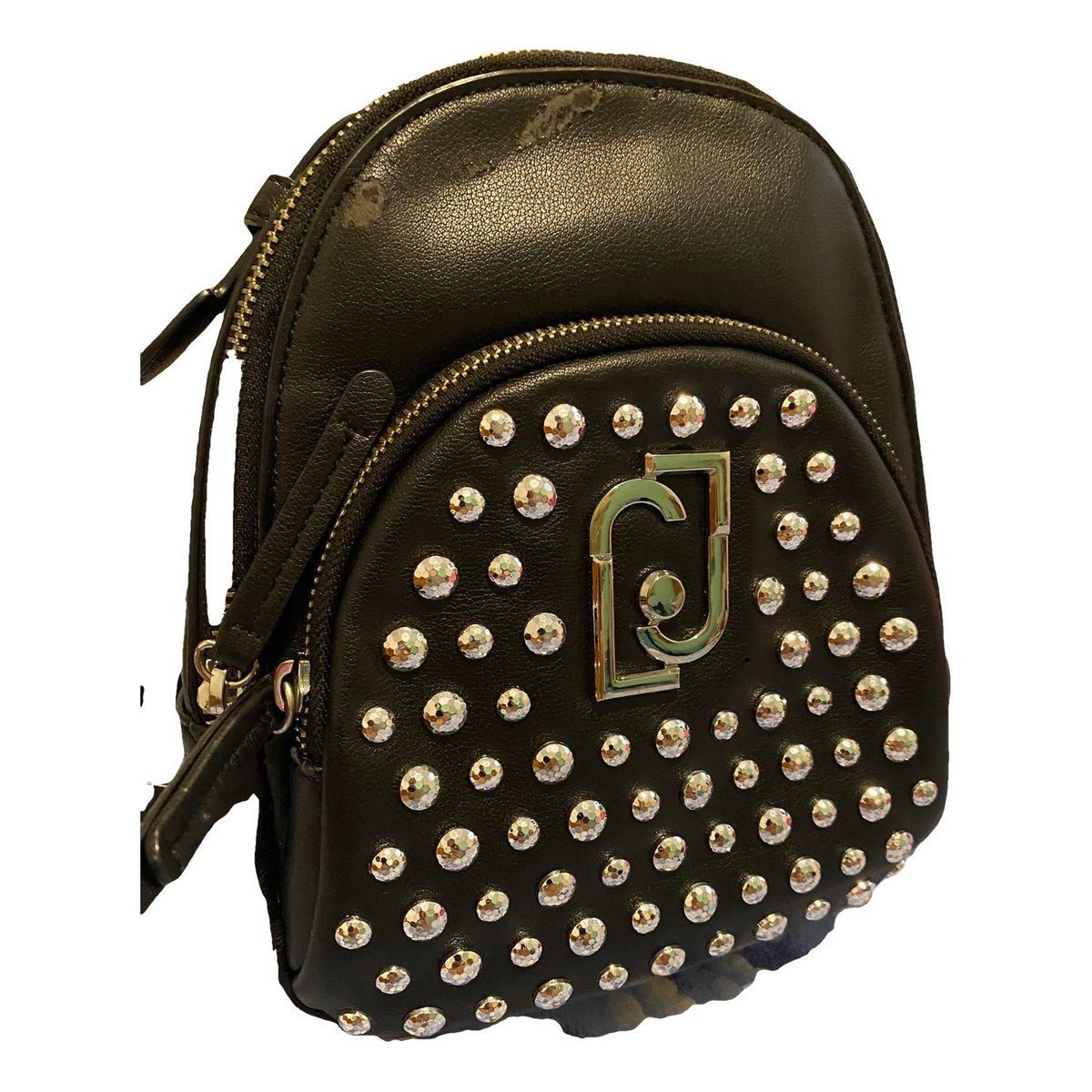 Vegan leather backpack