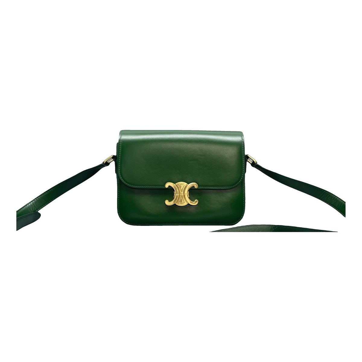 Triomphe leather handbag