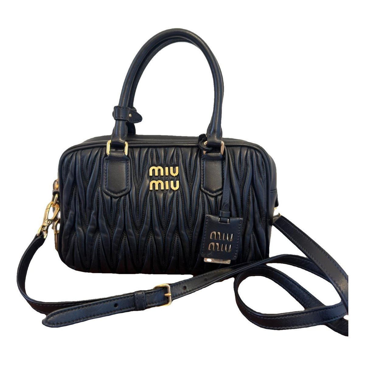 Arcadie leather crossbody bag
