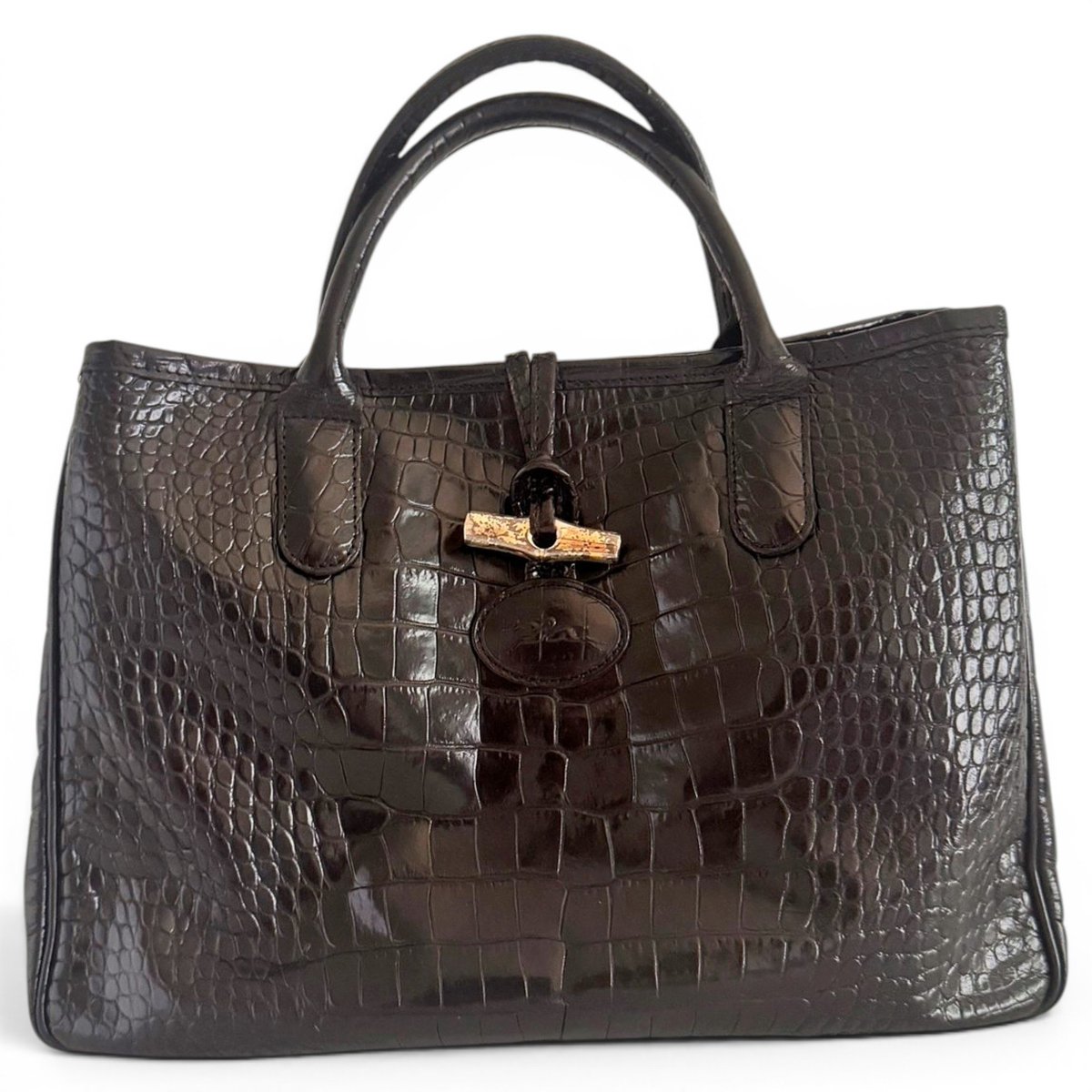 Roseau leather handbag