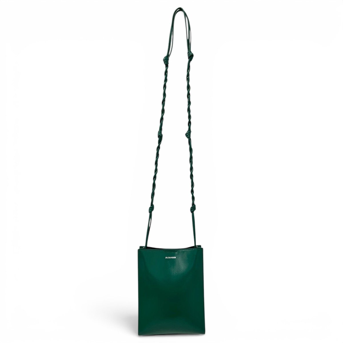 Tangle leather crossbody bag