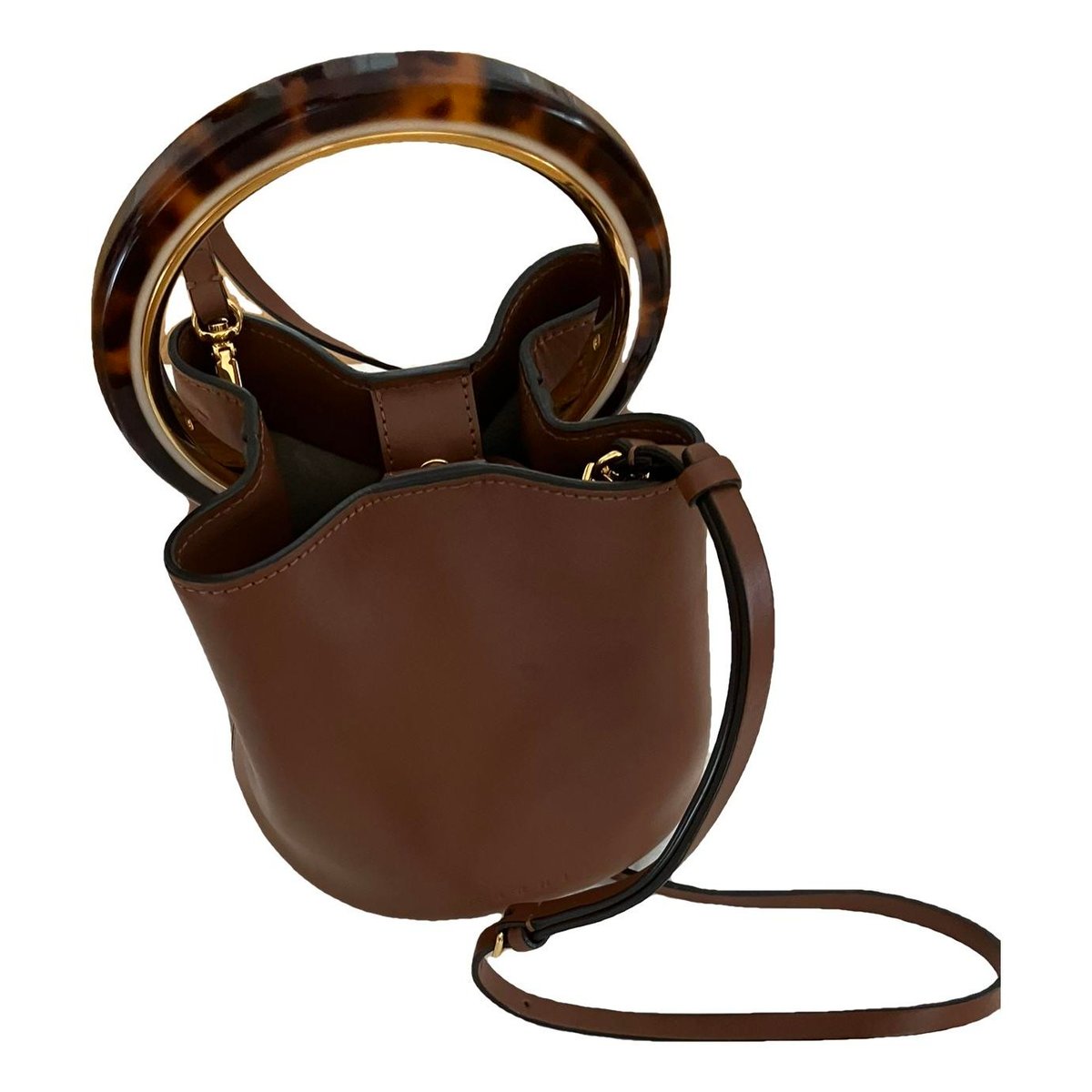 Pannier leather tote