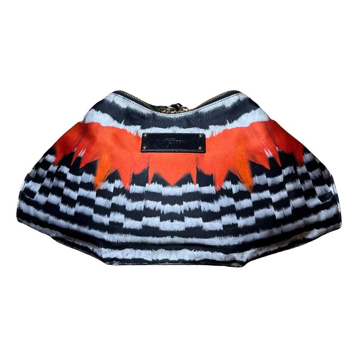 Manta silk clutch bag