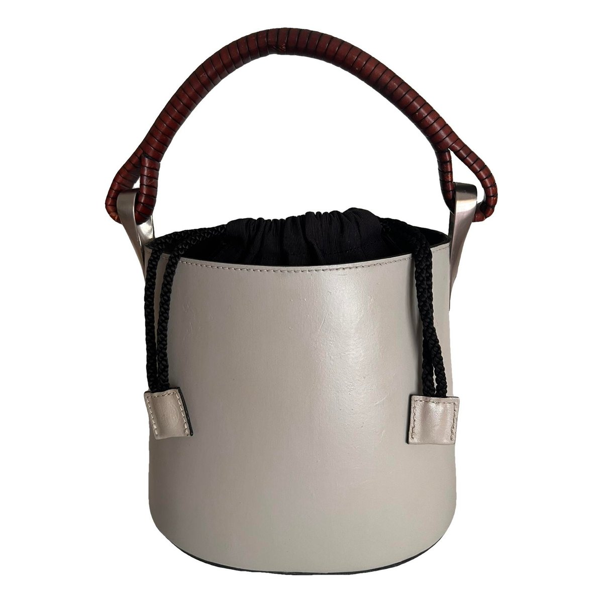 Pagodon leather handbag