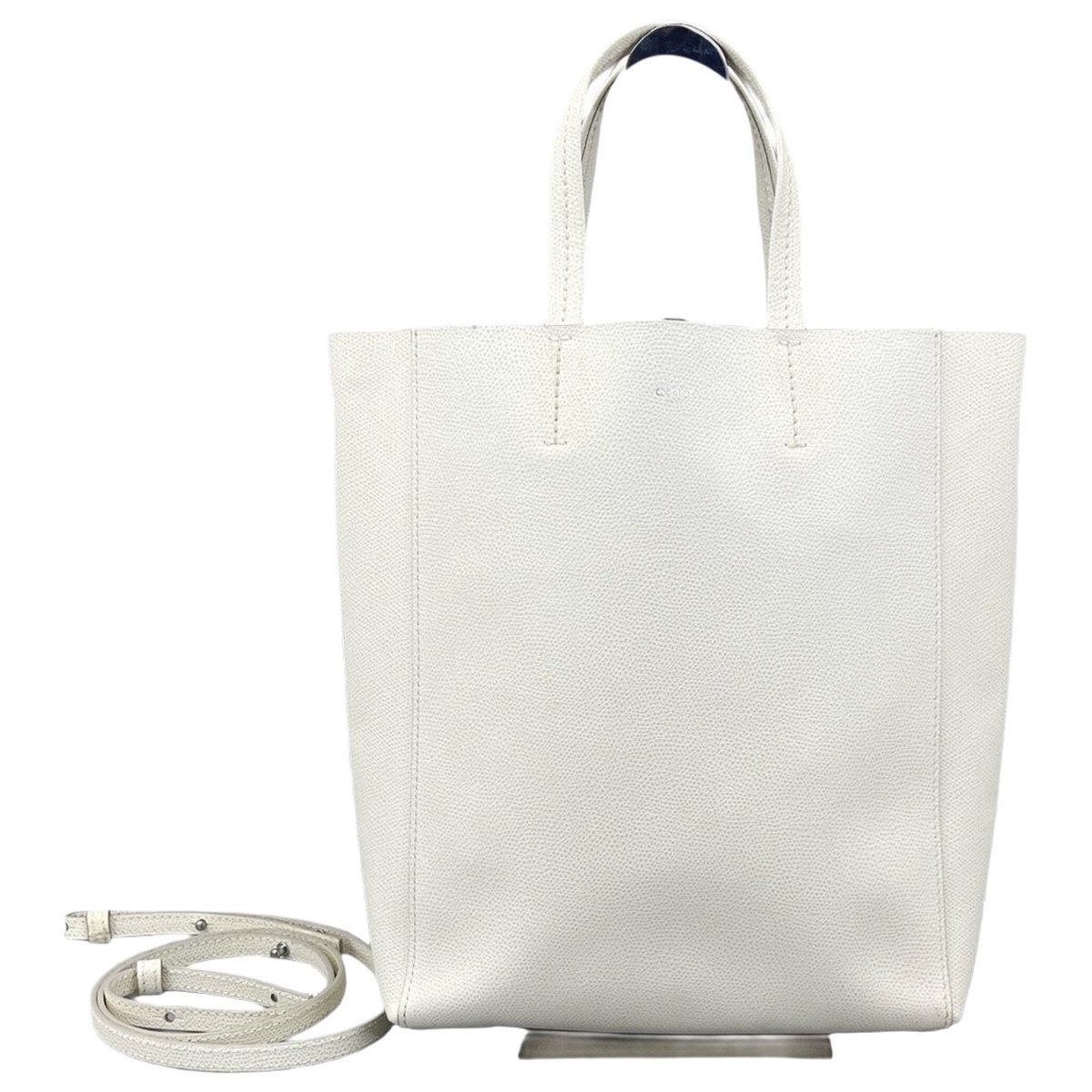 Cabas leather tote