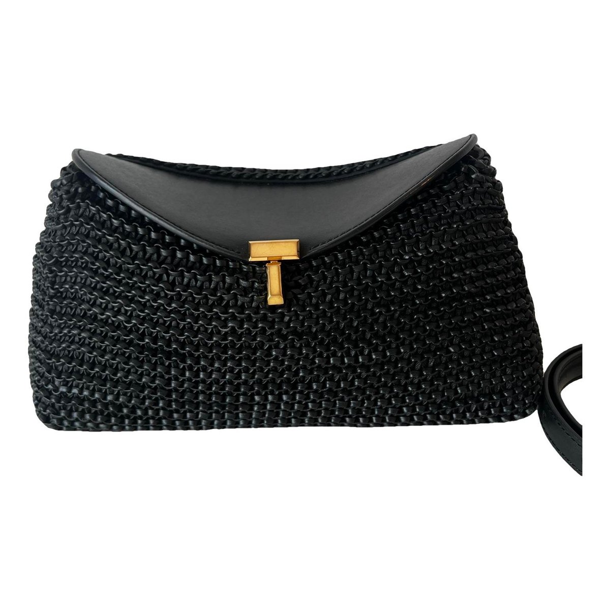T-Lock leather handbag