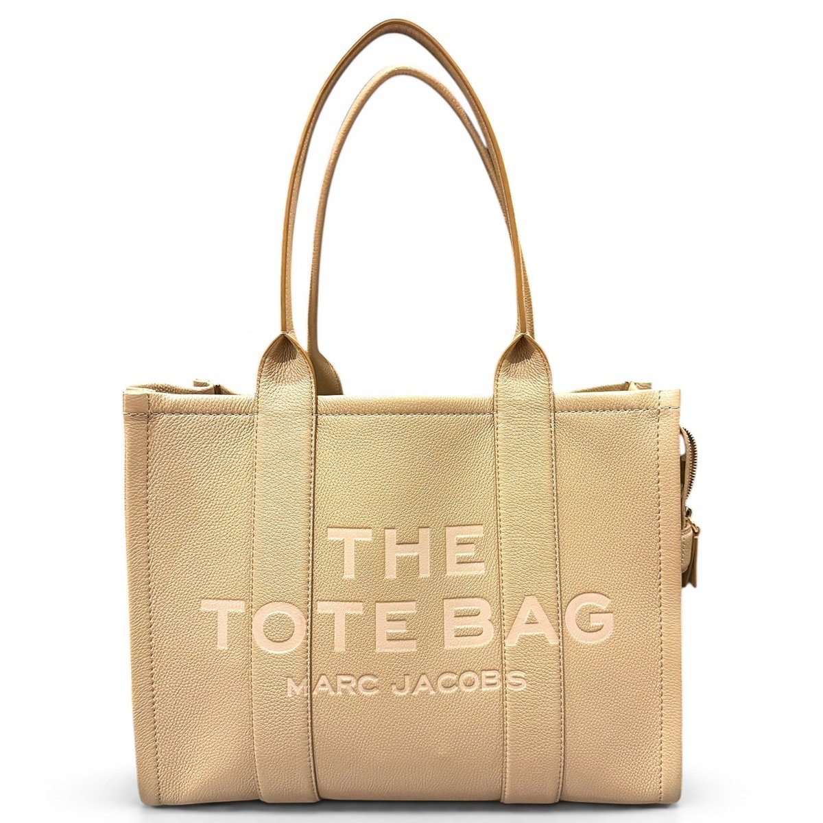 The Tag Tote leather tote