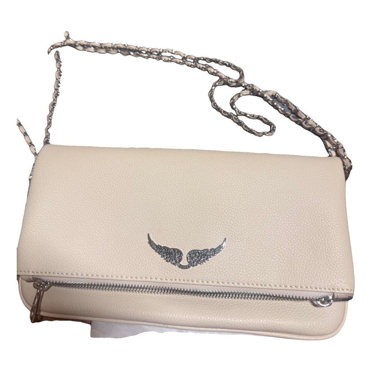 Rock leather crossbody bag