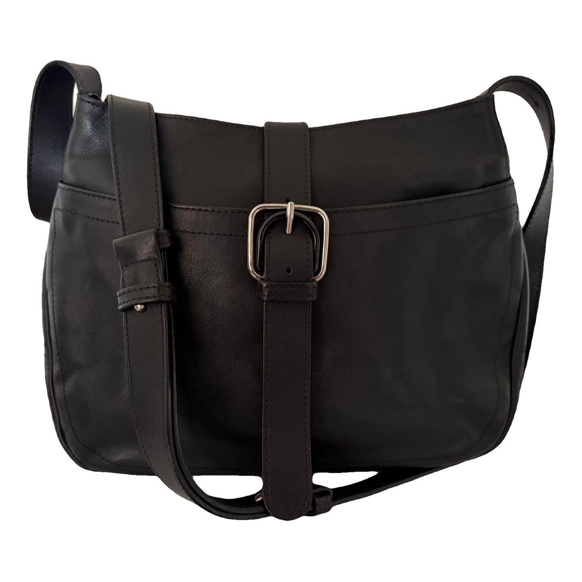 Leather crossbody bag