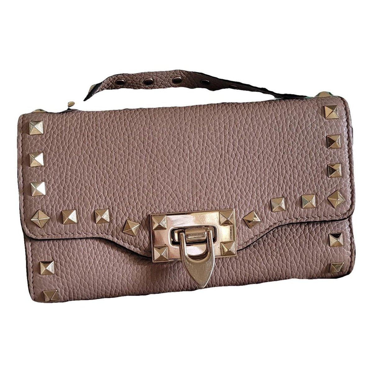 Vavavoom leather clutch bag