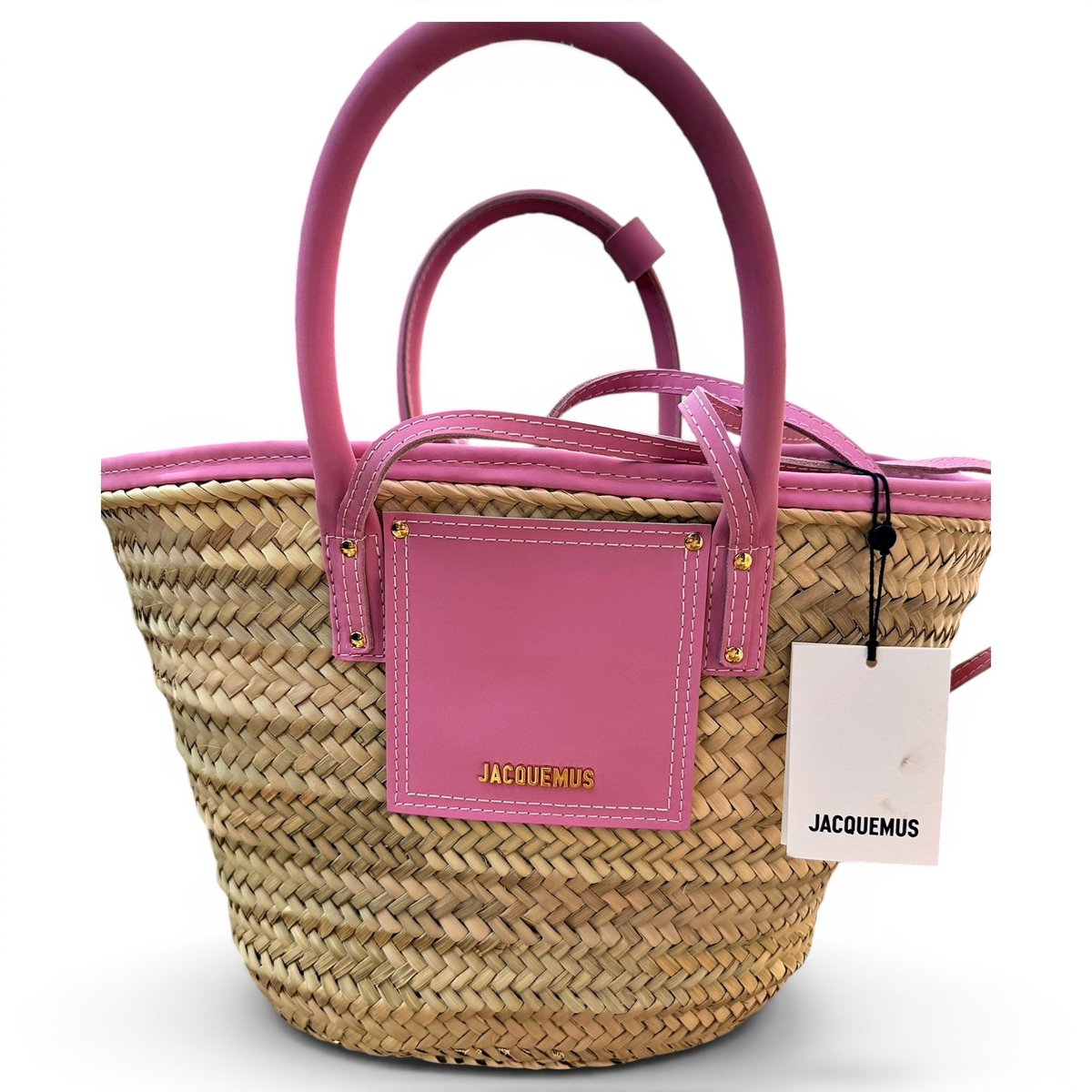 Le Grand Panier leather tote