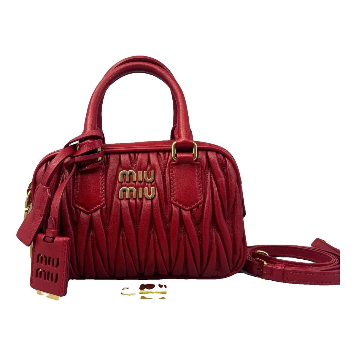 Arcadie leather handbag