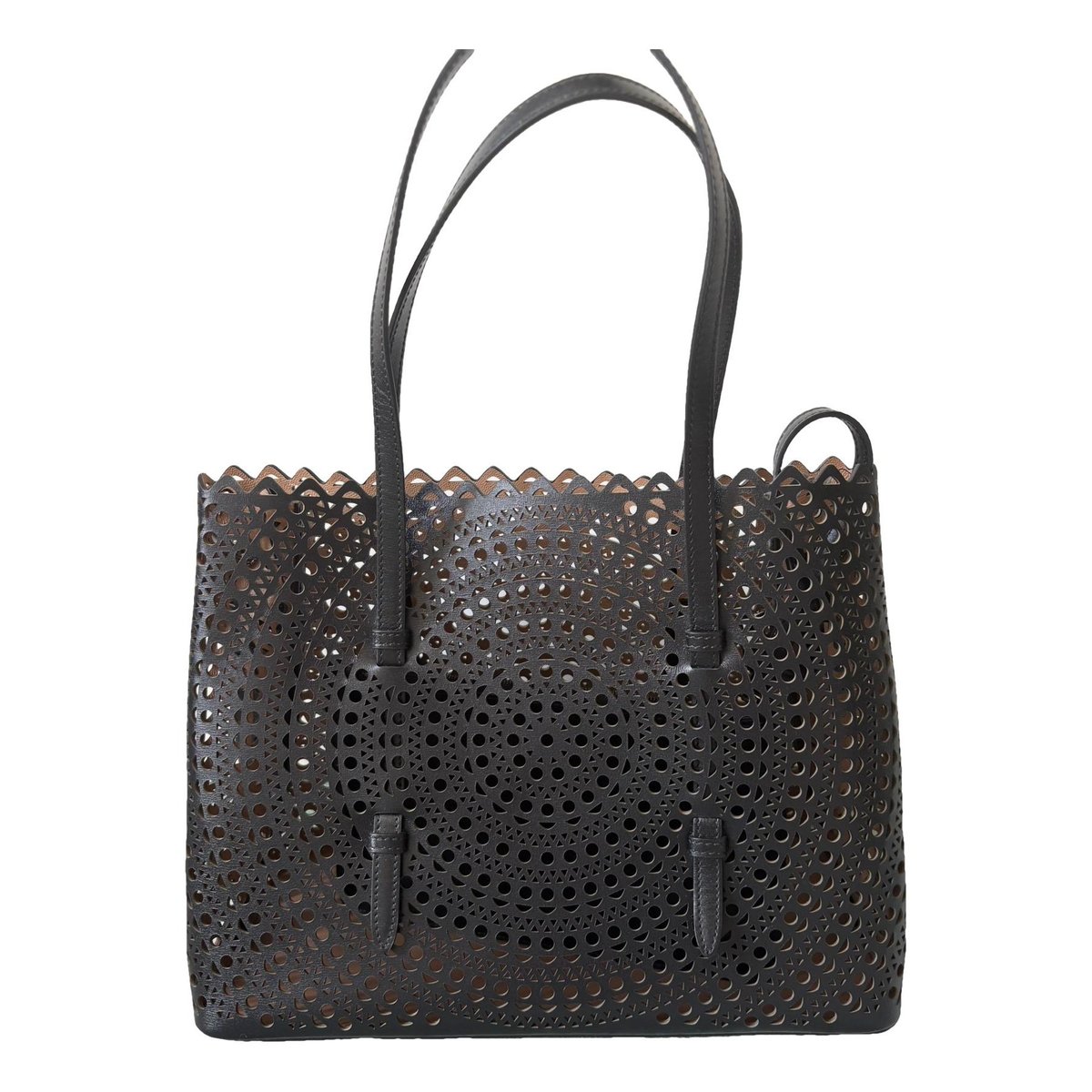 Mina leather handbag