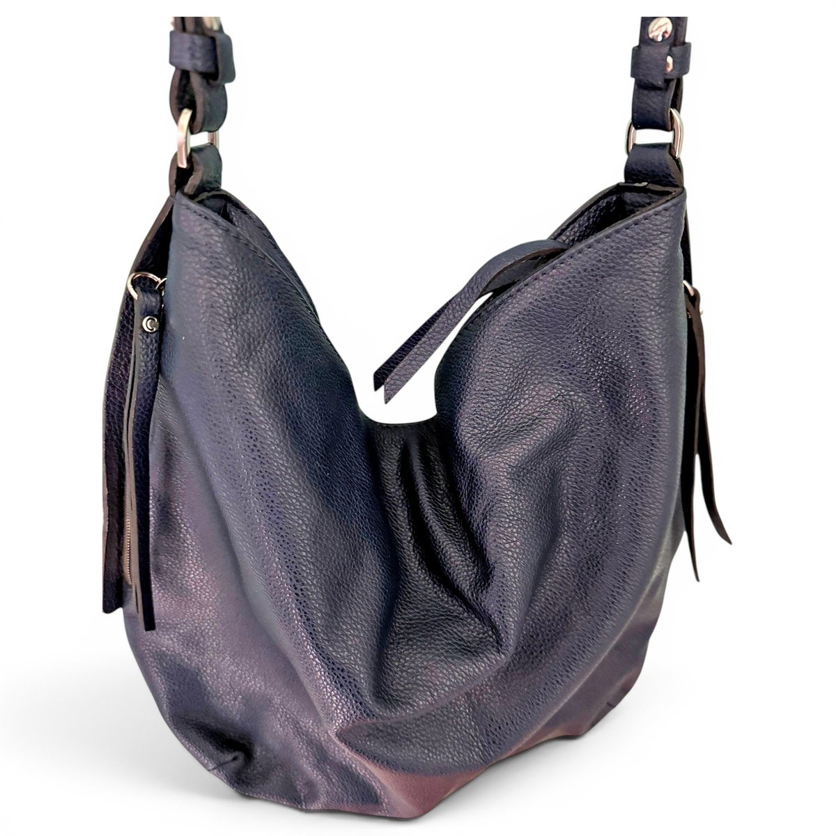 Leather crossbody bag