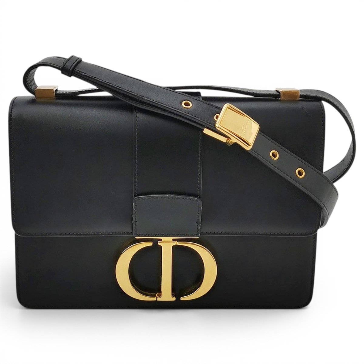 30 Montaigne Box leather handbag