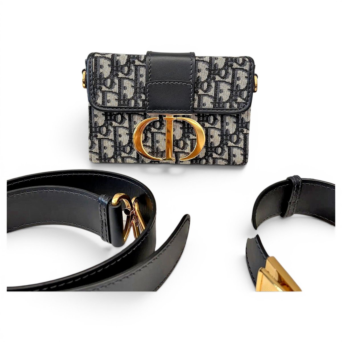 30 Montaigne Box cloth crossbody bag