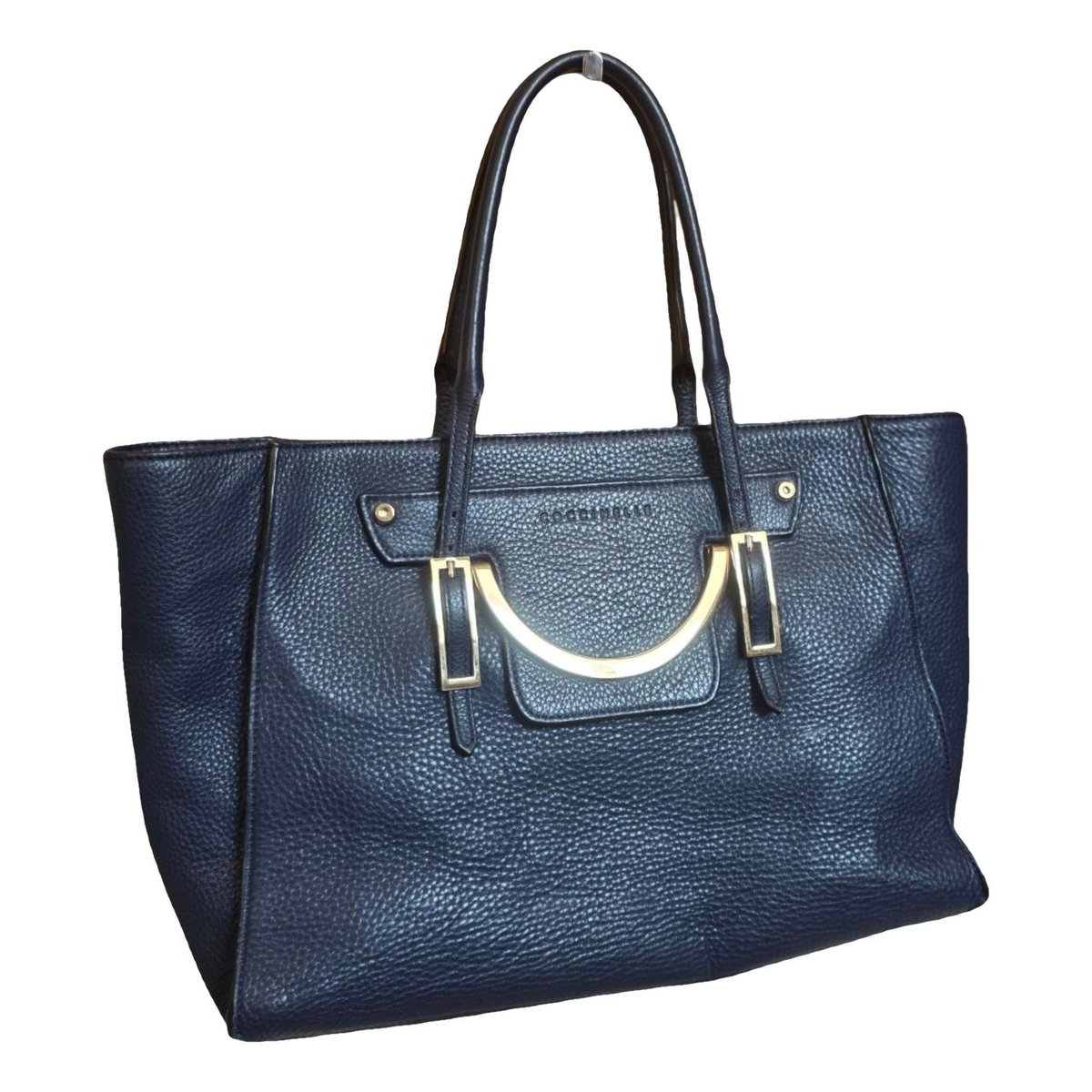 Leather tote