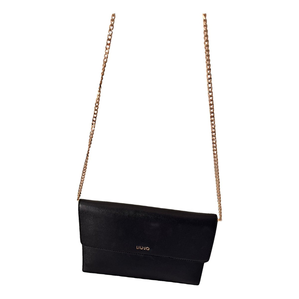 Vegan leather clutch bag
