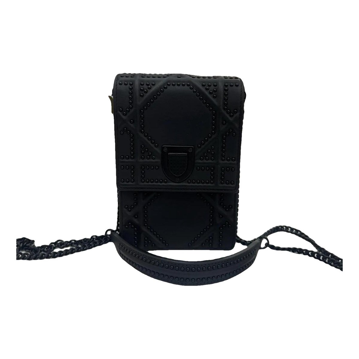 Diorama Vertical leather crossbody bag