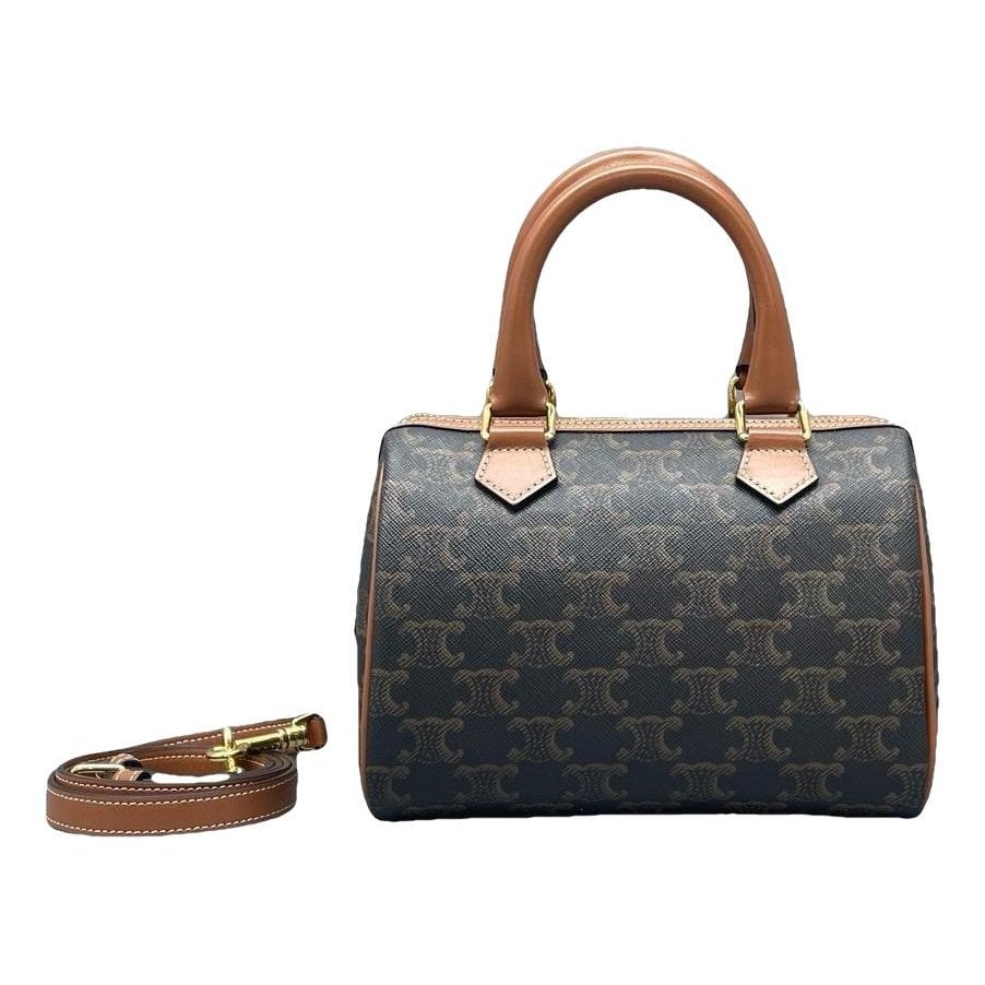 Triomphe leather bag
