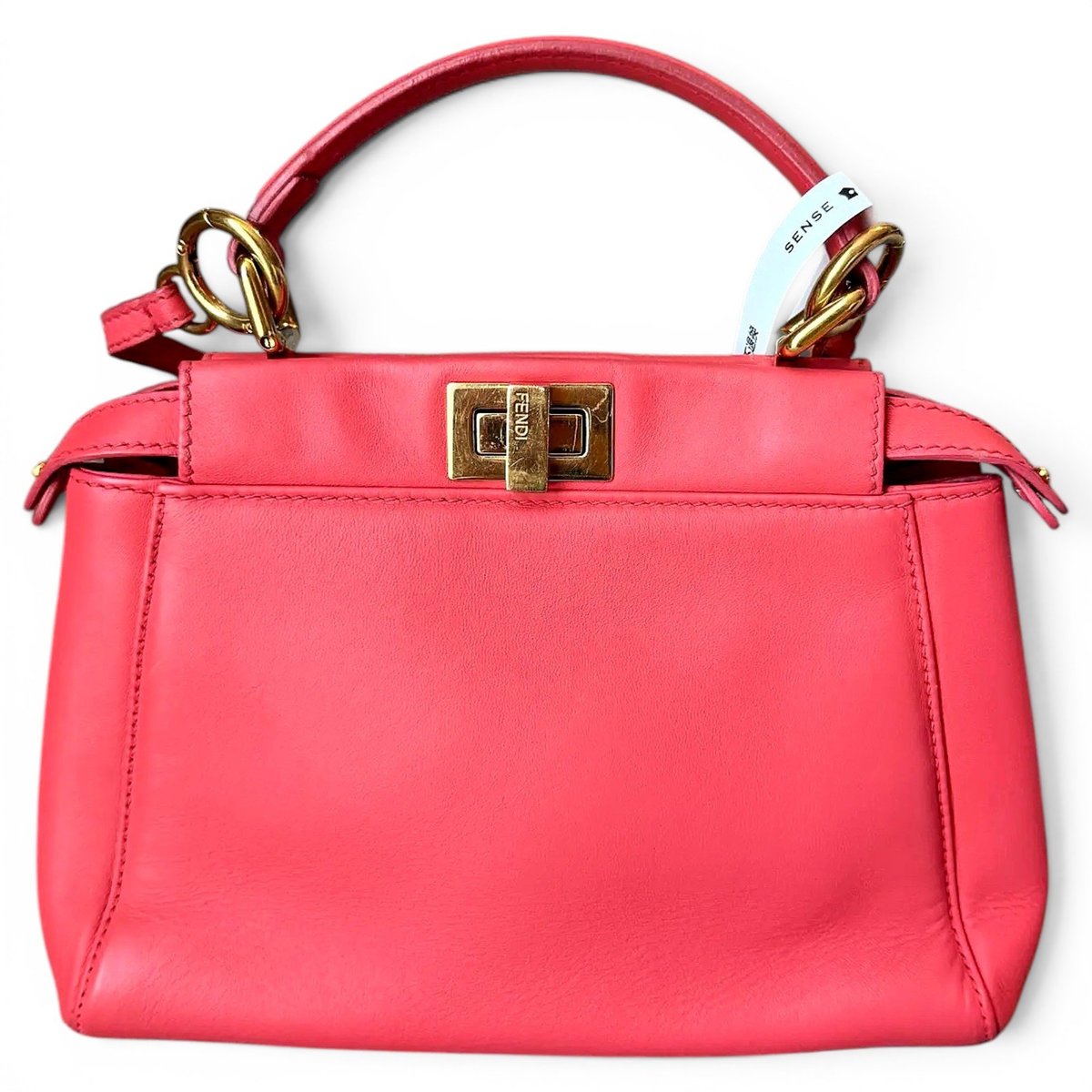Peekaboo IseeU leather crossbody bag