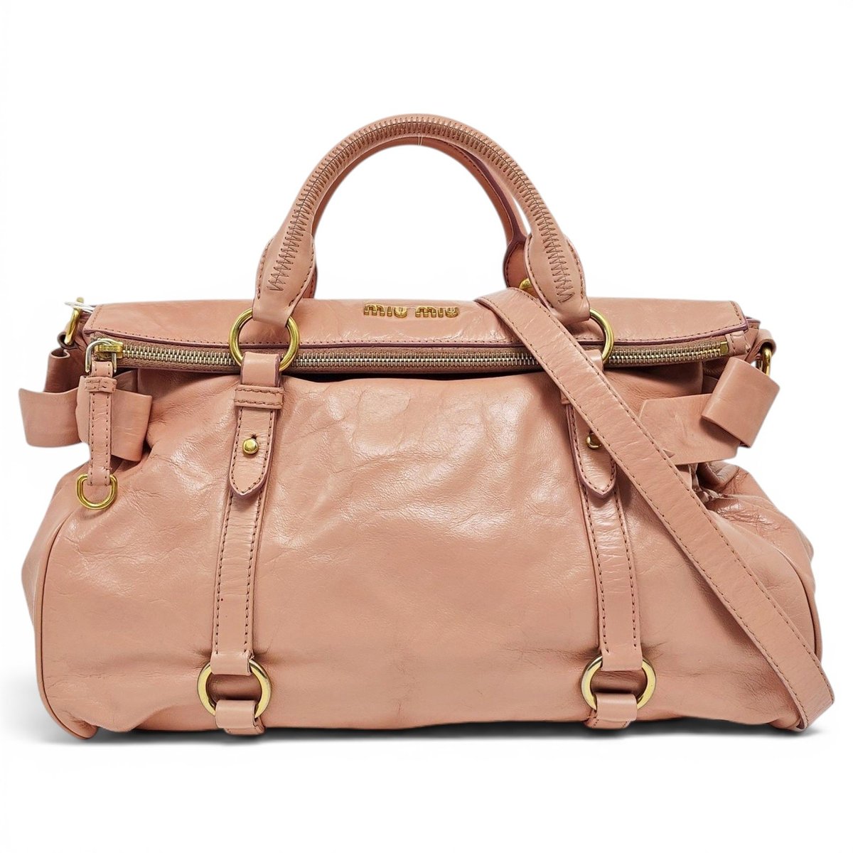 Vitello leather handbag