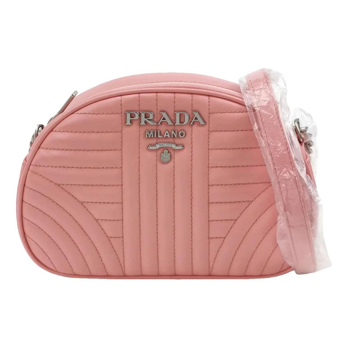 Diagramme leather crossbody bag