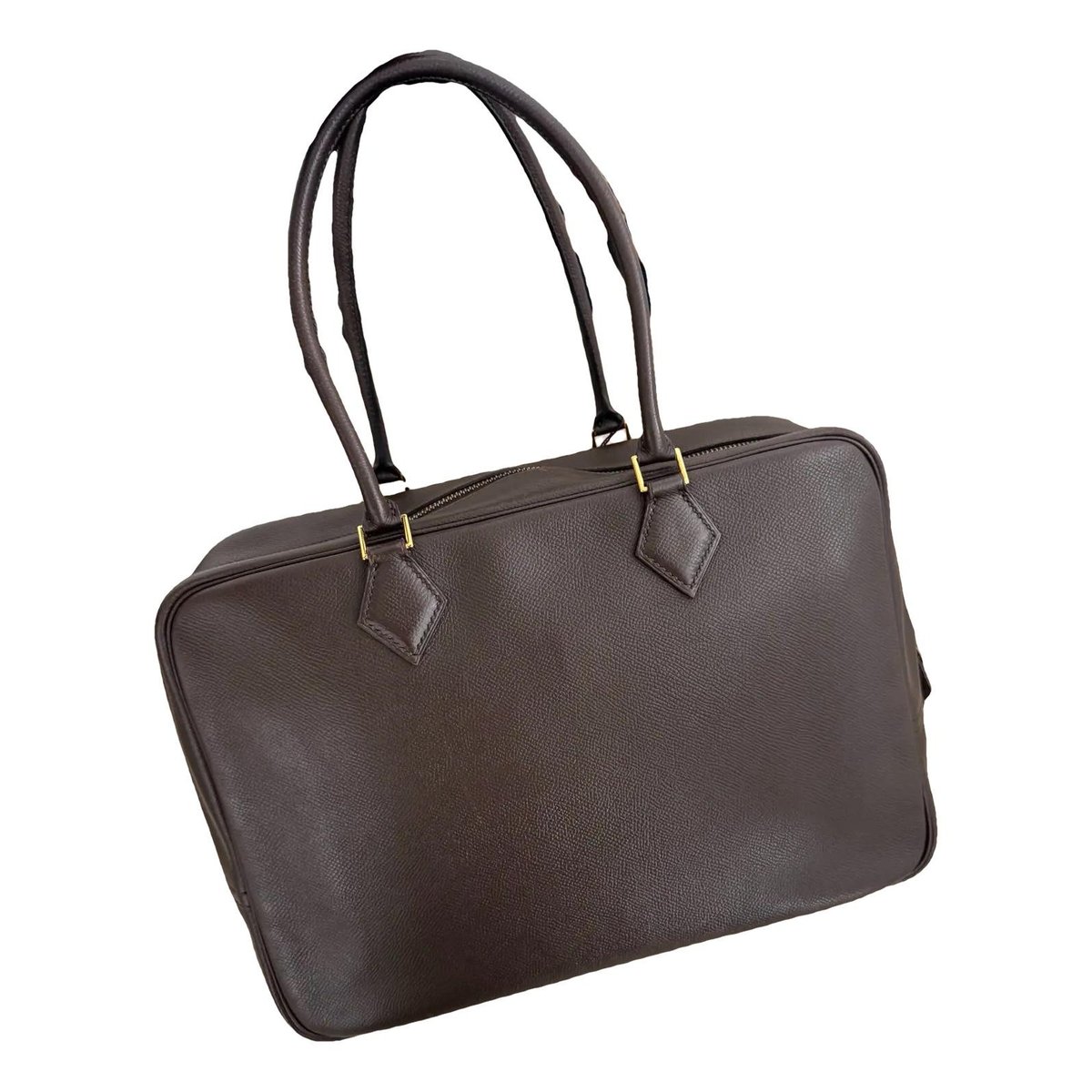 Plume leather handbag