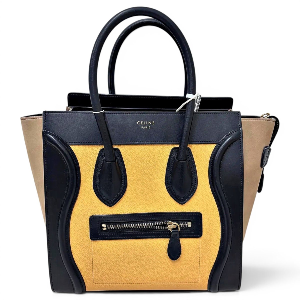 Luggage leather handbag
