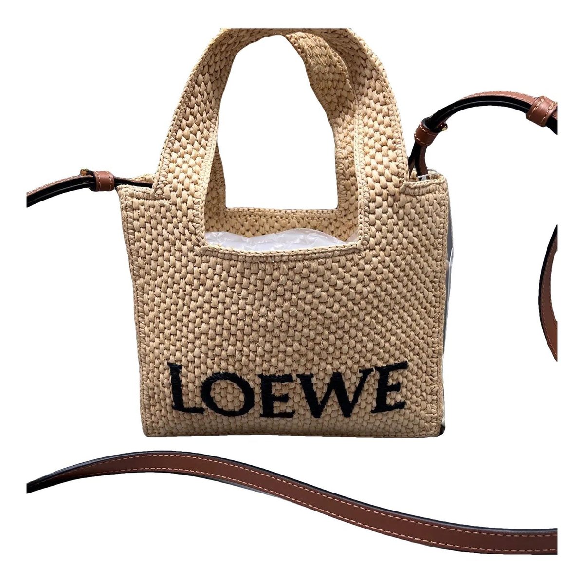 Font crossbody bag