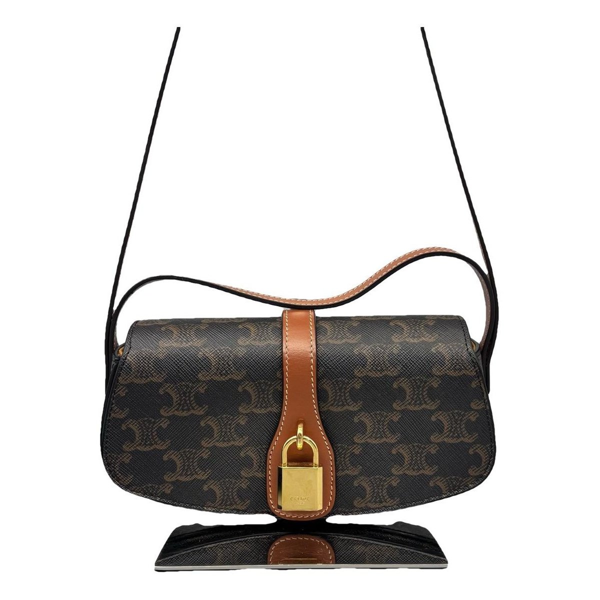 Tabou leather handbag