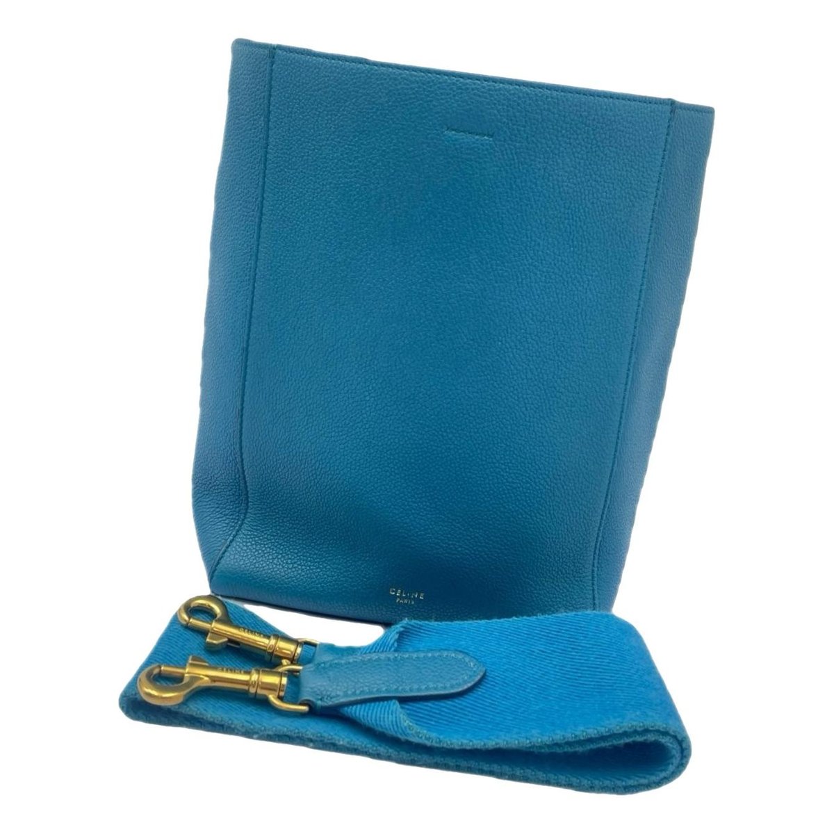 Seau Sangle leather handbag