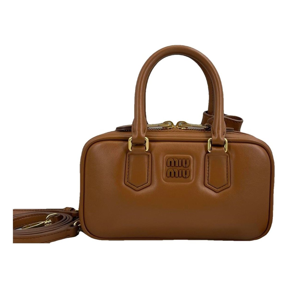 Arcadie leather handbag