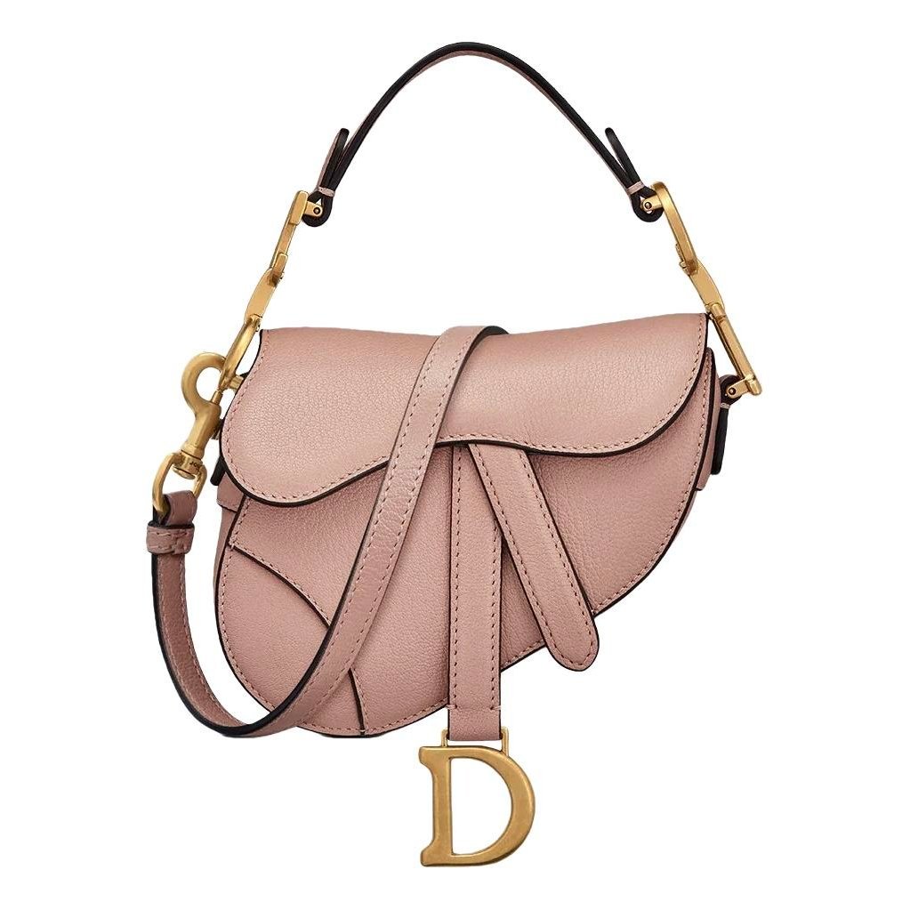 Saddle leather mini bag