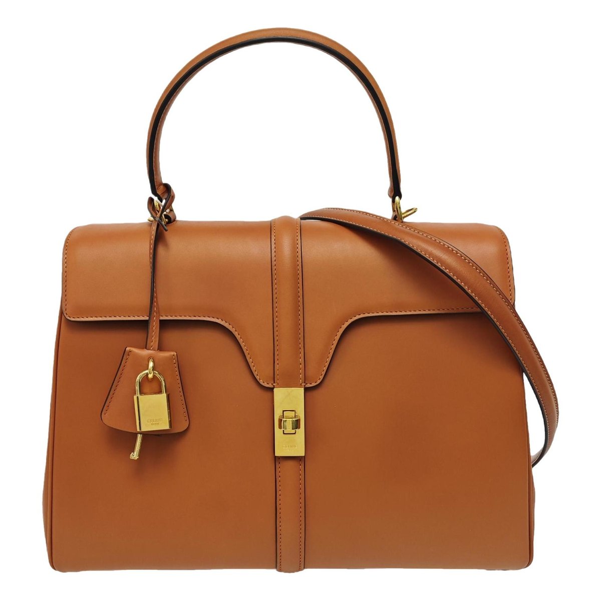 Sac 16 leather handbag