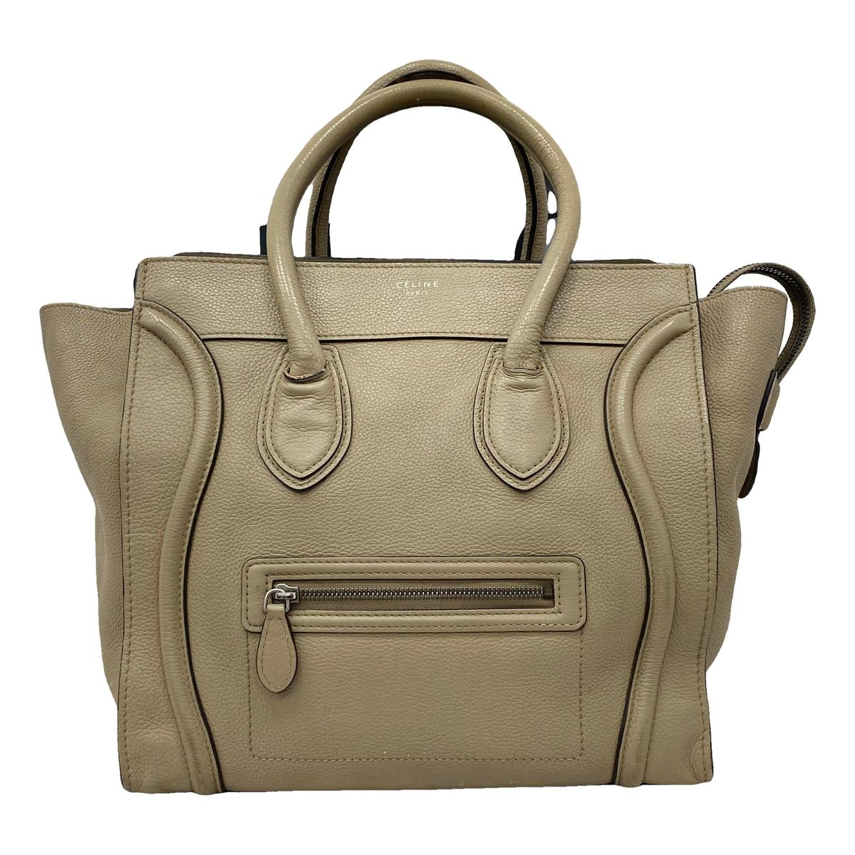 Luggage leather handbag