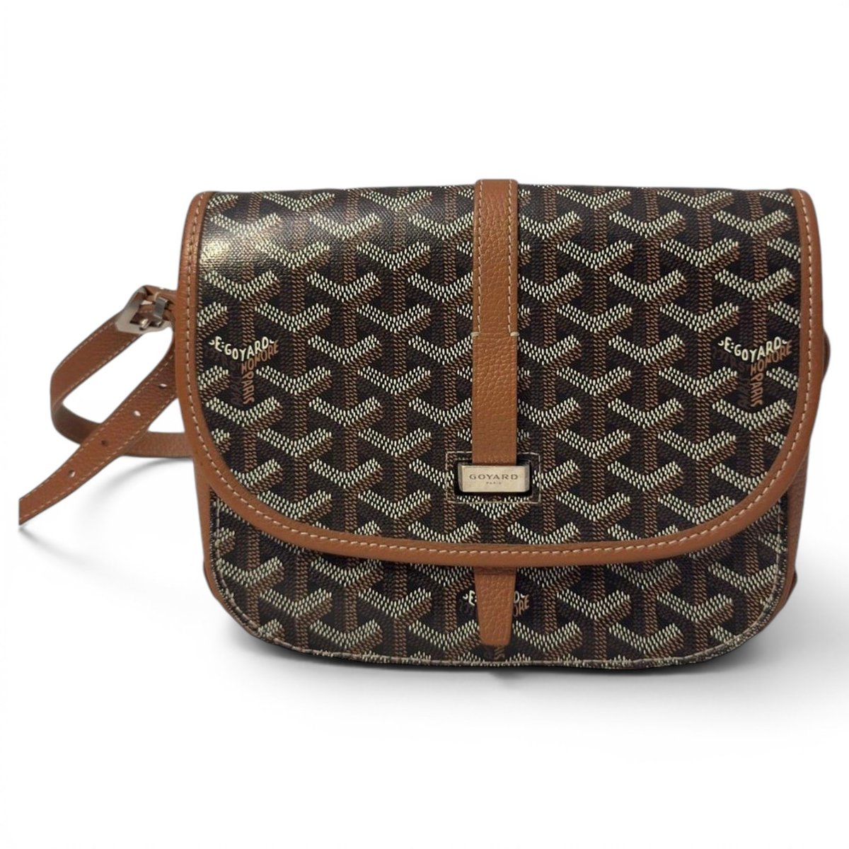 Belvedère leather crossbody bag