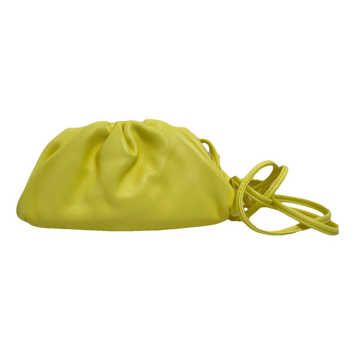 Pouch leather handbag