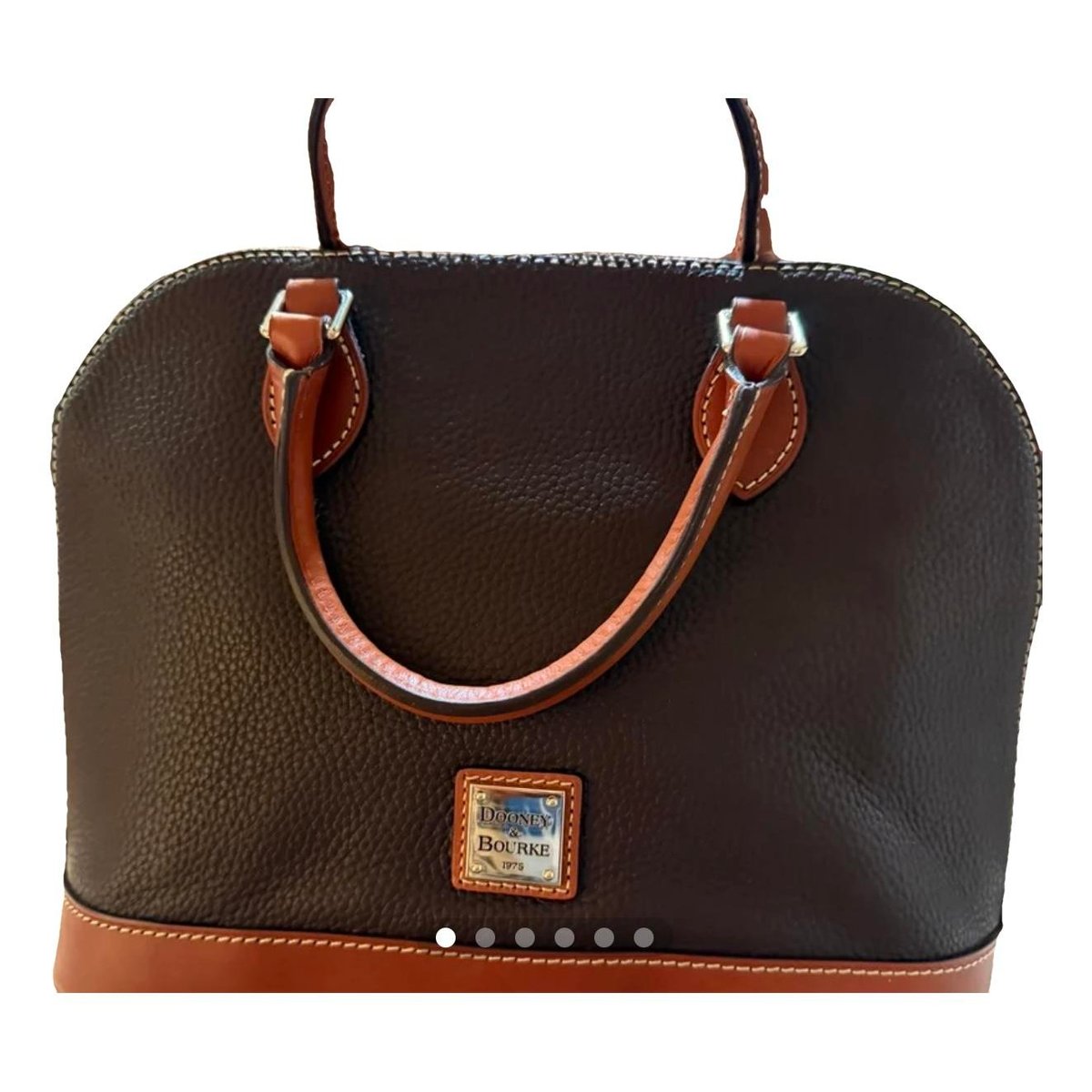 Leather handbag