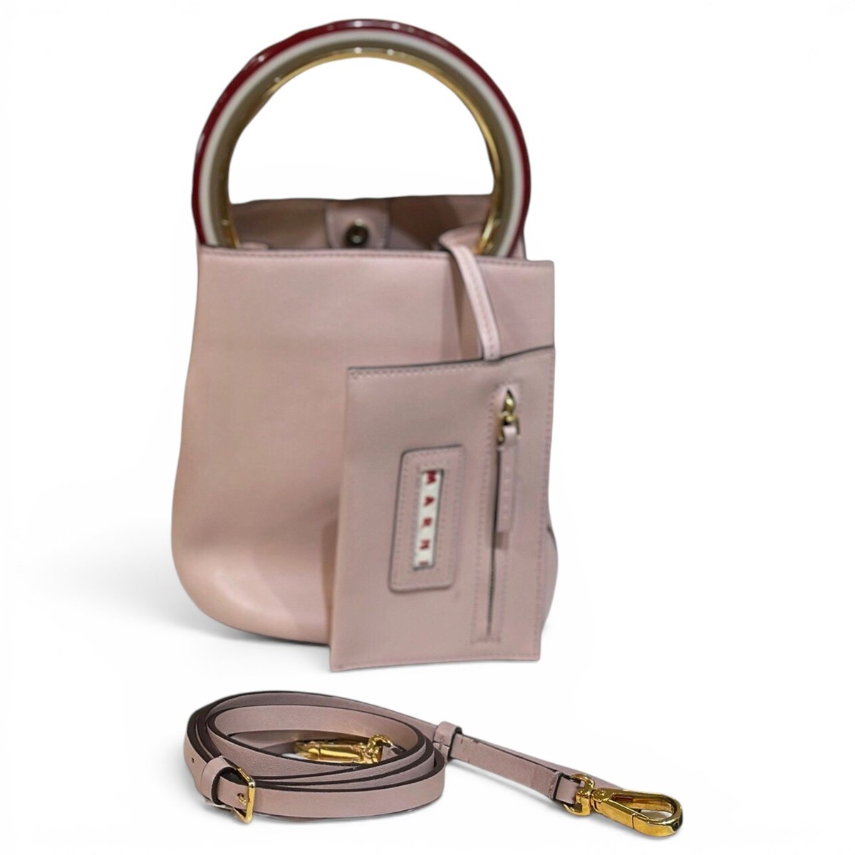 Pannier leather tote