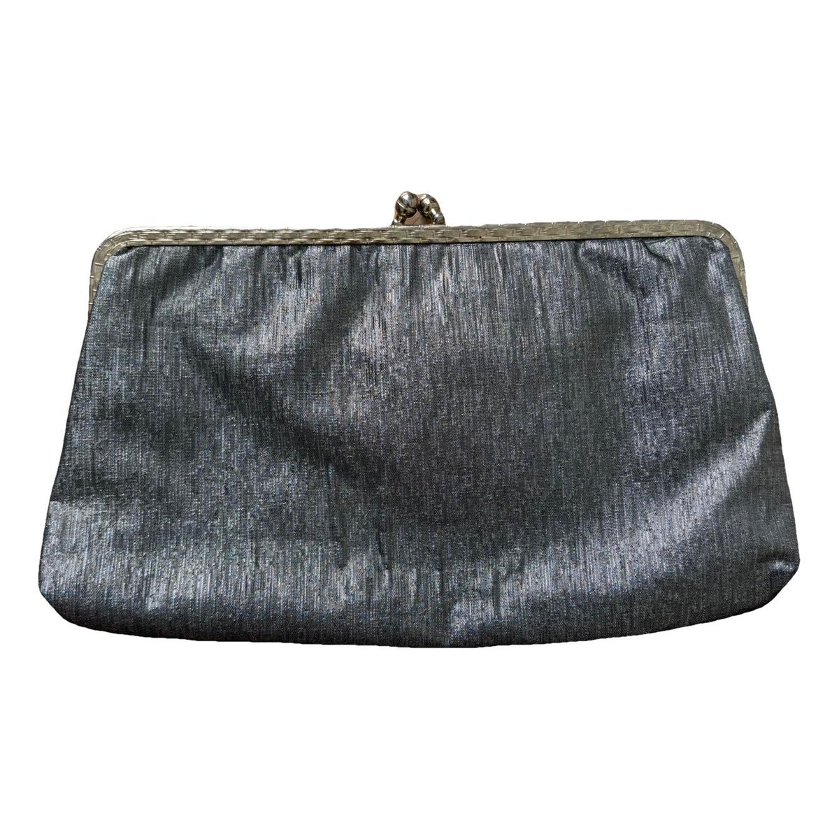 Linen clutch bag
