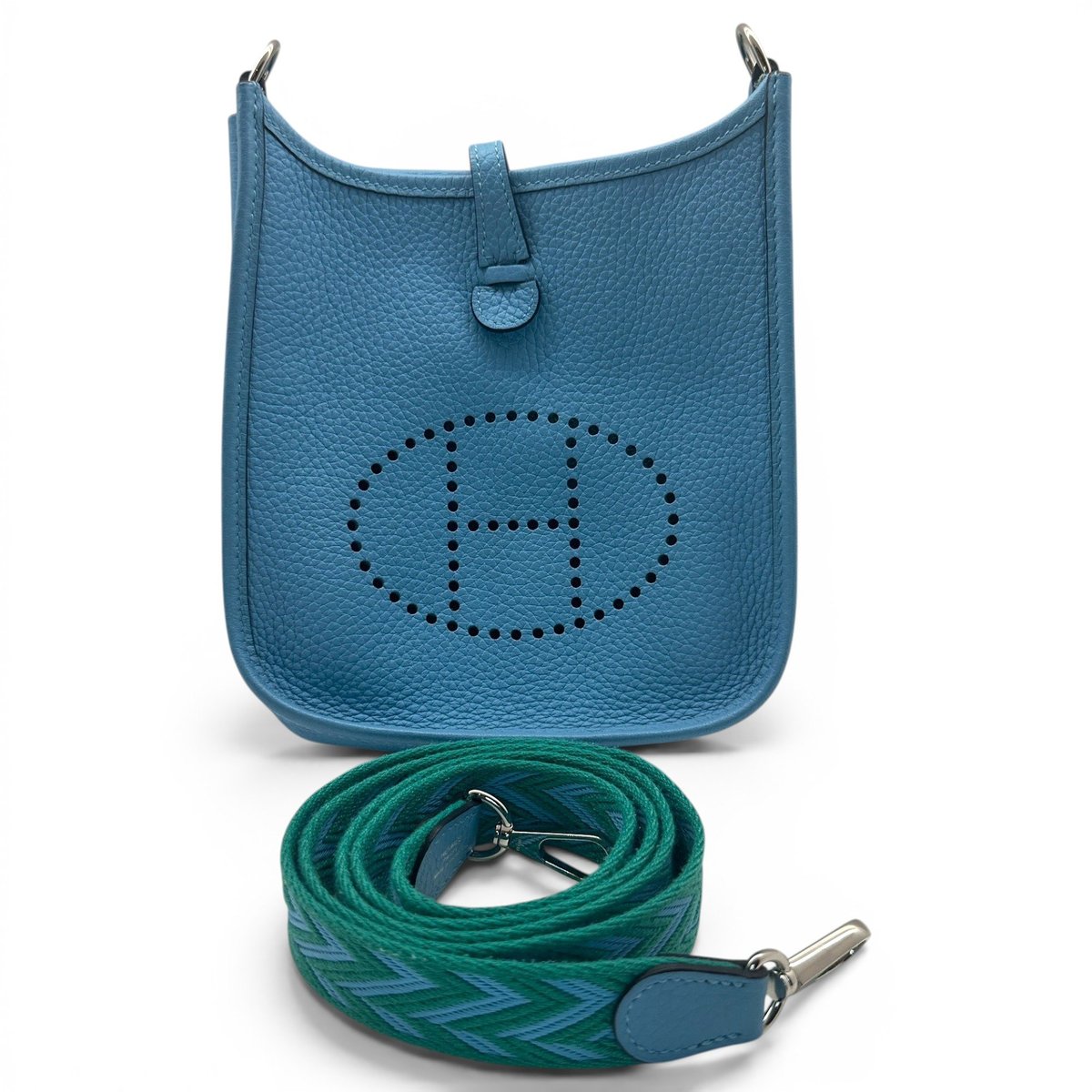 Mini Evelyne leather crossbody bag