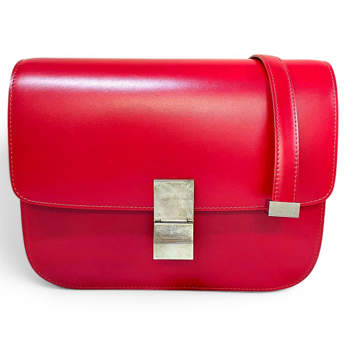 Classic leather handbag
