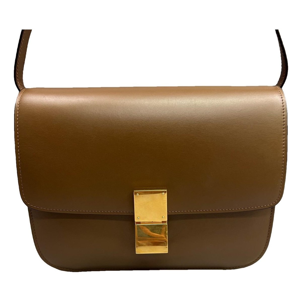 Classic leather handbag